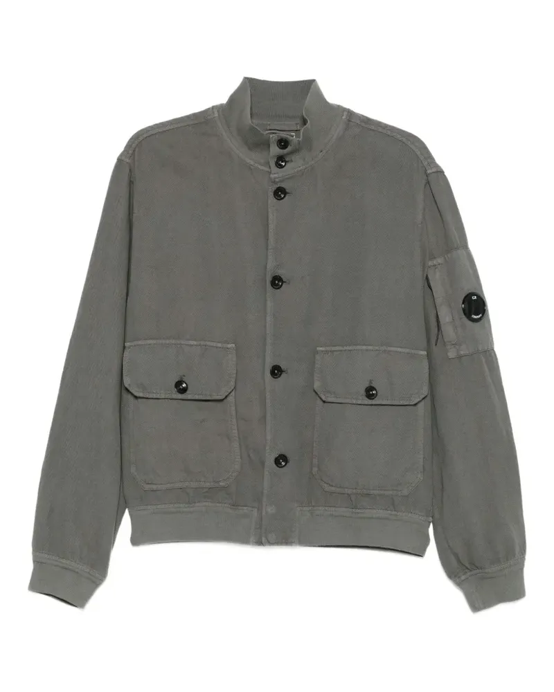 C.P. Company Lens-detail pocketed jacket - Grau Grau