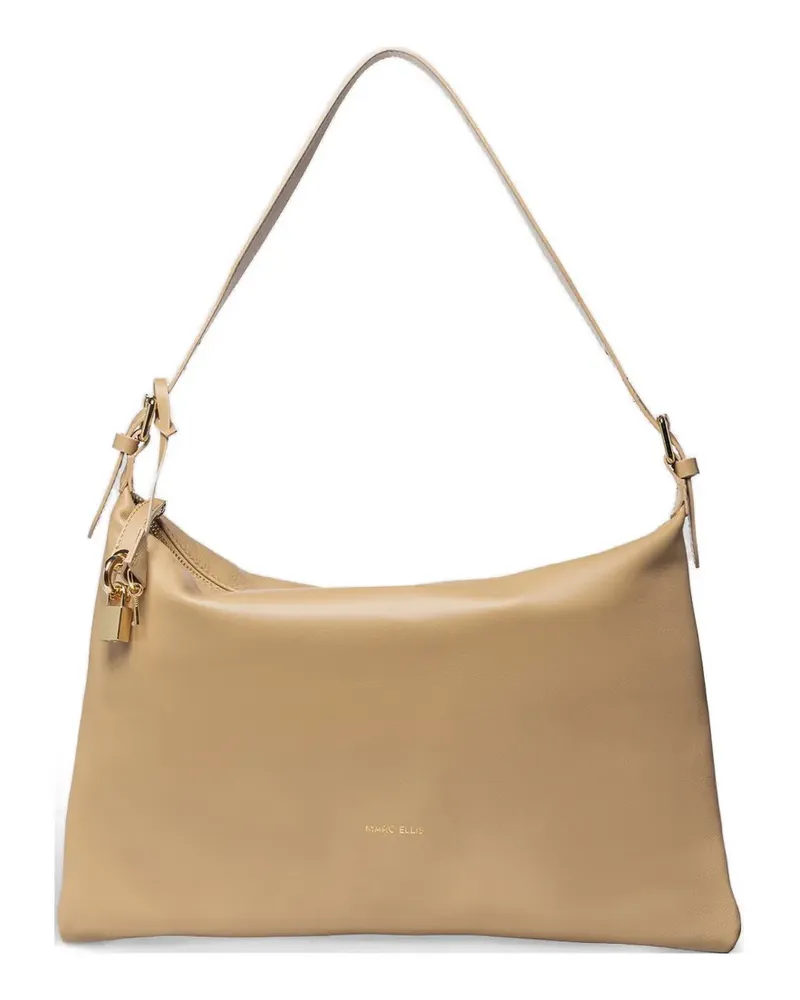 MARC ELLIS medium Nevada shoulder bag - Nude Nude