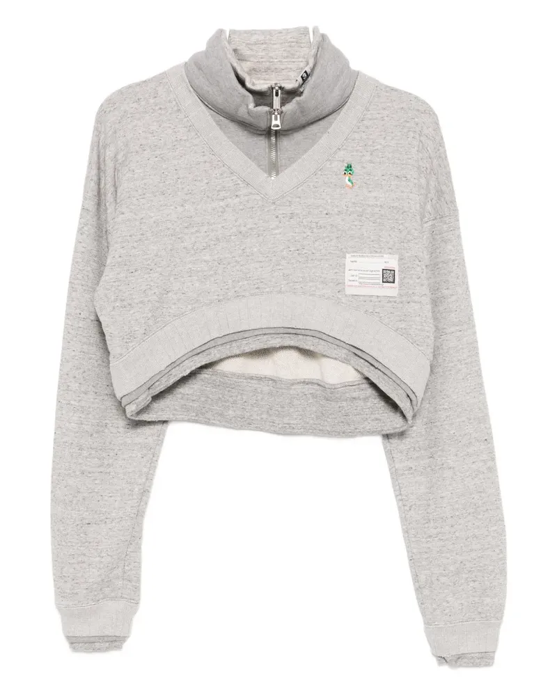 MIHARAYASUHIRO Sweatshirt mit Ente-Stickerei - Grau Grau