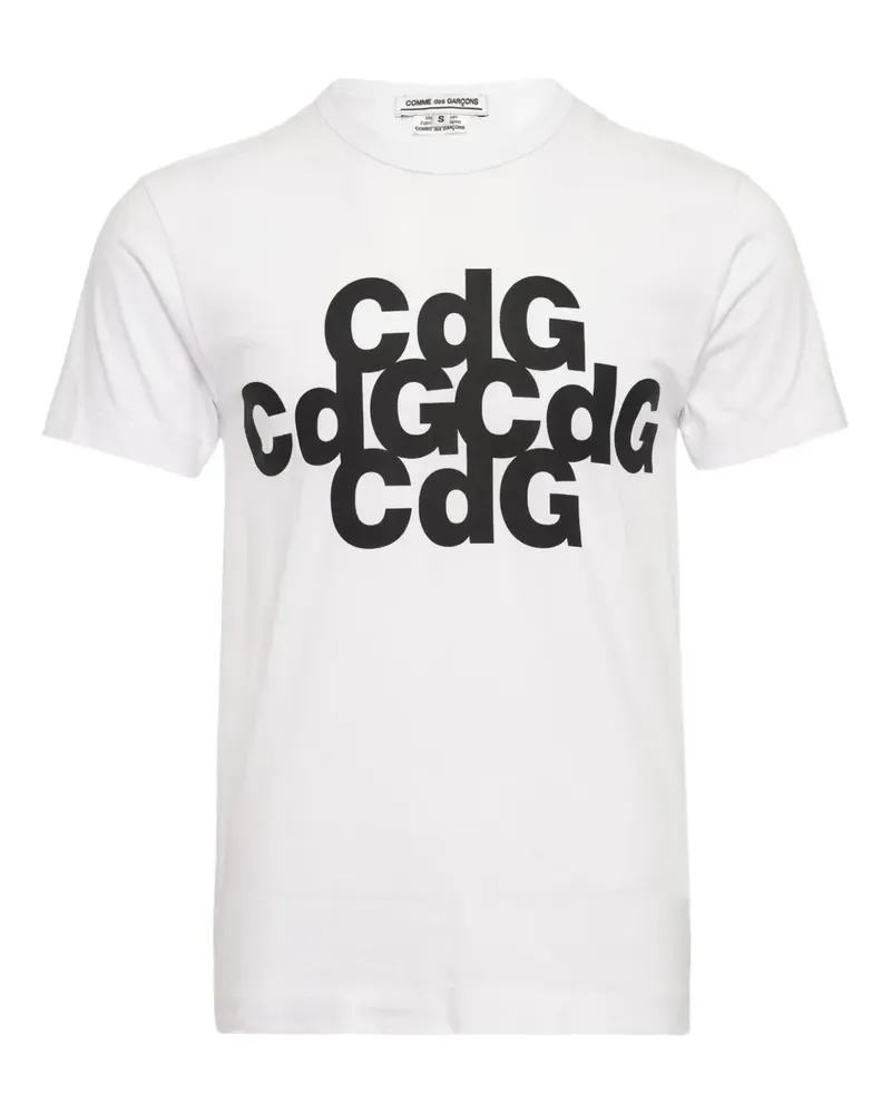 Comme des Garçons Klassisches T-Shirt - Weiß Weiß