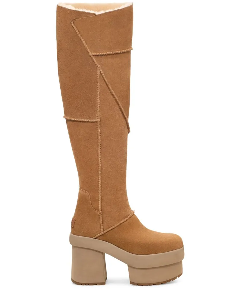 UGG New Heights Plateau-Stiefel - Braun Braun