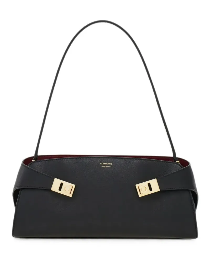 Ferragamo Hug Schultertasche - Schwarz Schwarz