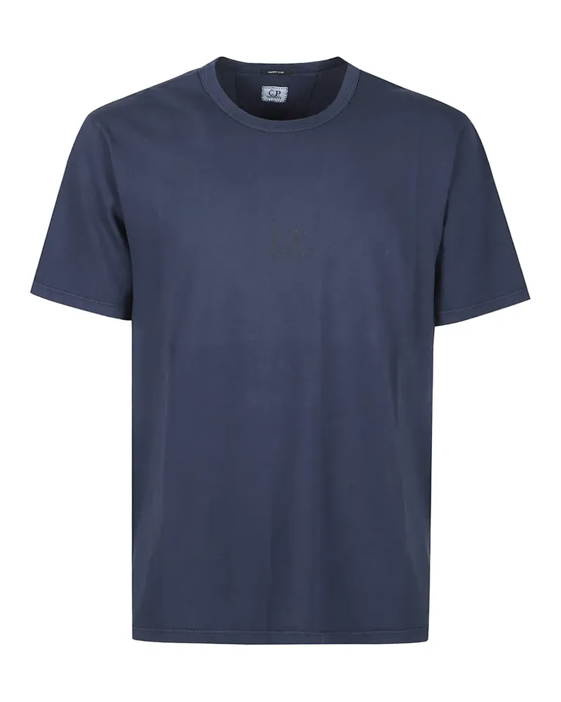 C.P. Company T-Shirt mit rundem Ausschnitt - Blau Blau