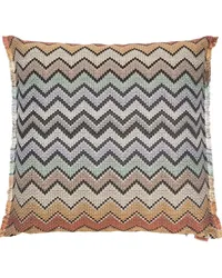 Missoni Home Kissen mit Zickzackmuster Gold