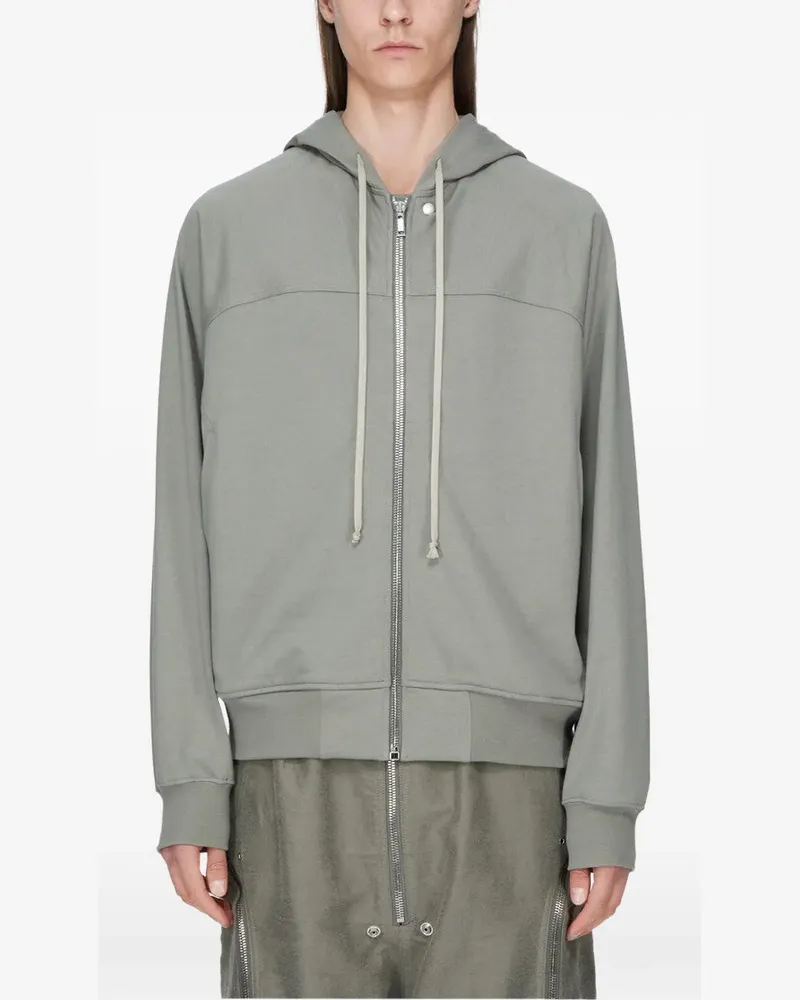 Rick Owens Tower Windbreaker Kapuzenjacke - Grau Grau