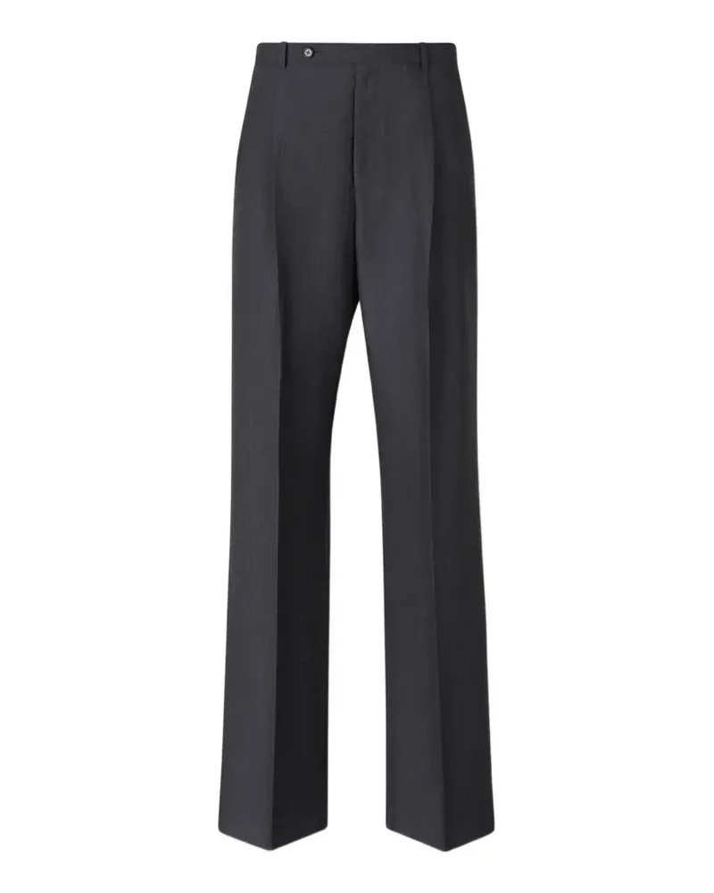 Jil Sander Hose mit ausgefransten Kanten - Grau Grau