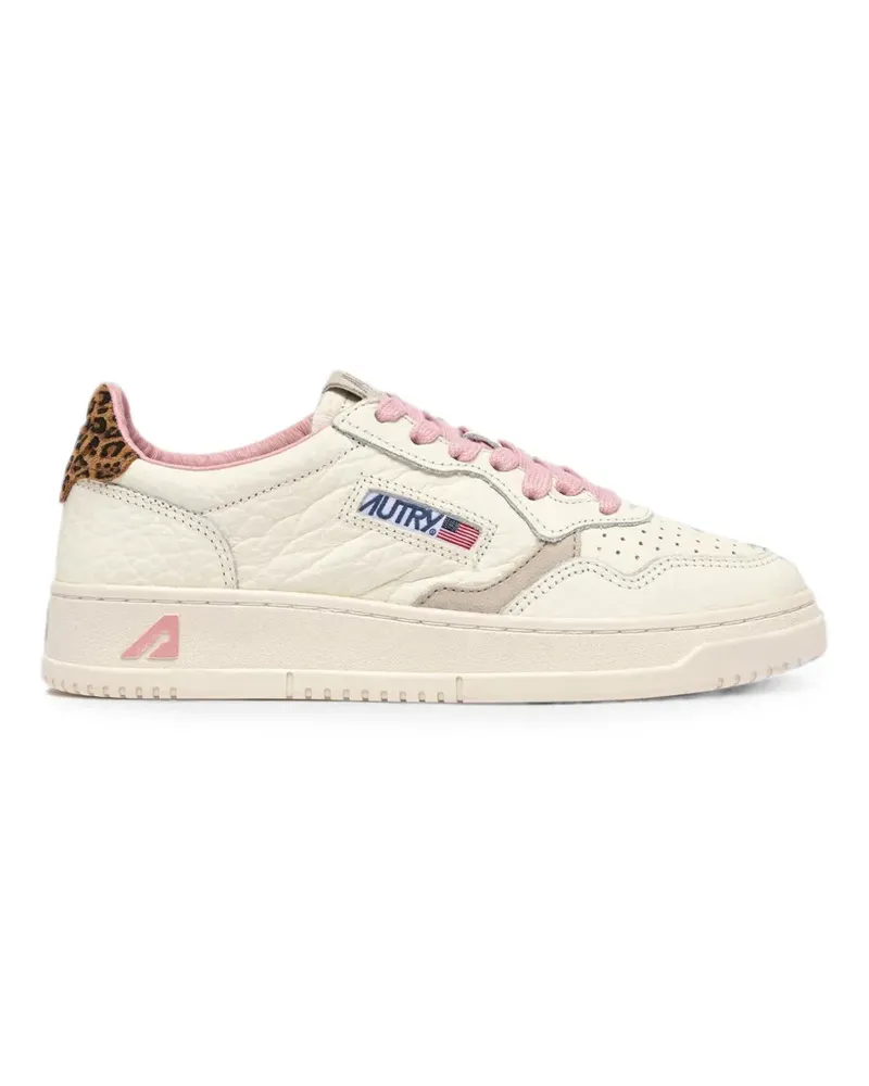 AUTRY Medalist panelled sneakers - Nude Nude