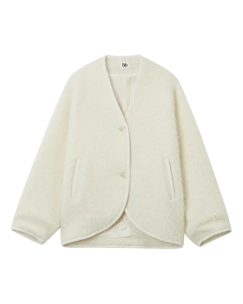 b+ab Jacke mit Knöpfen - Nude Nude