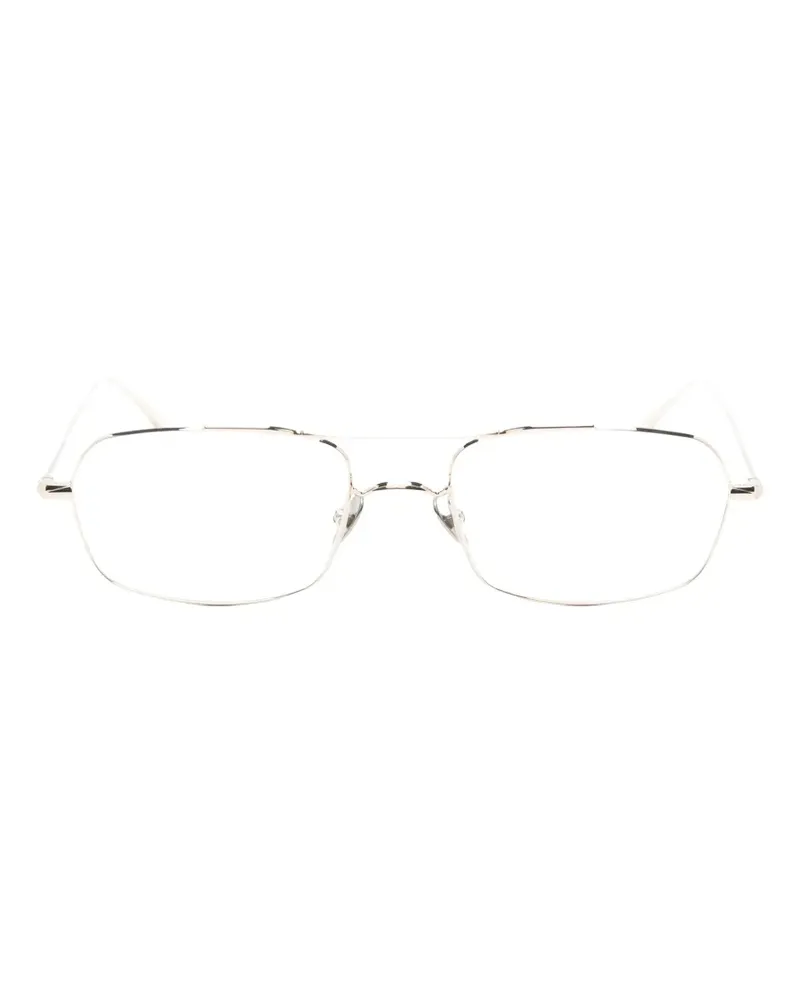 AHLEM Trevise Brille mit eckigem Gestell - Gold Gold