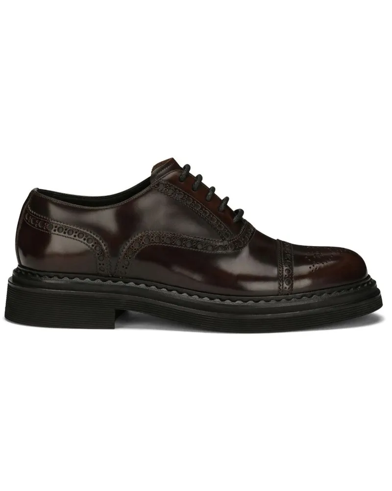 Dolce & Gabbana Francesina Derby-Schuhe - Braun Braun