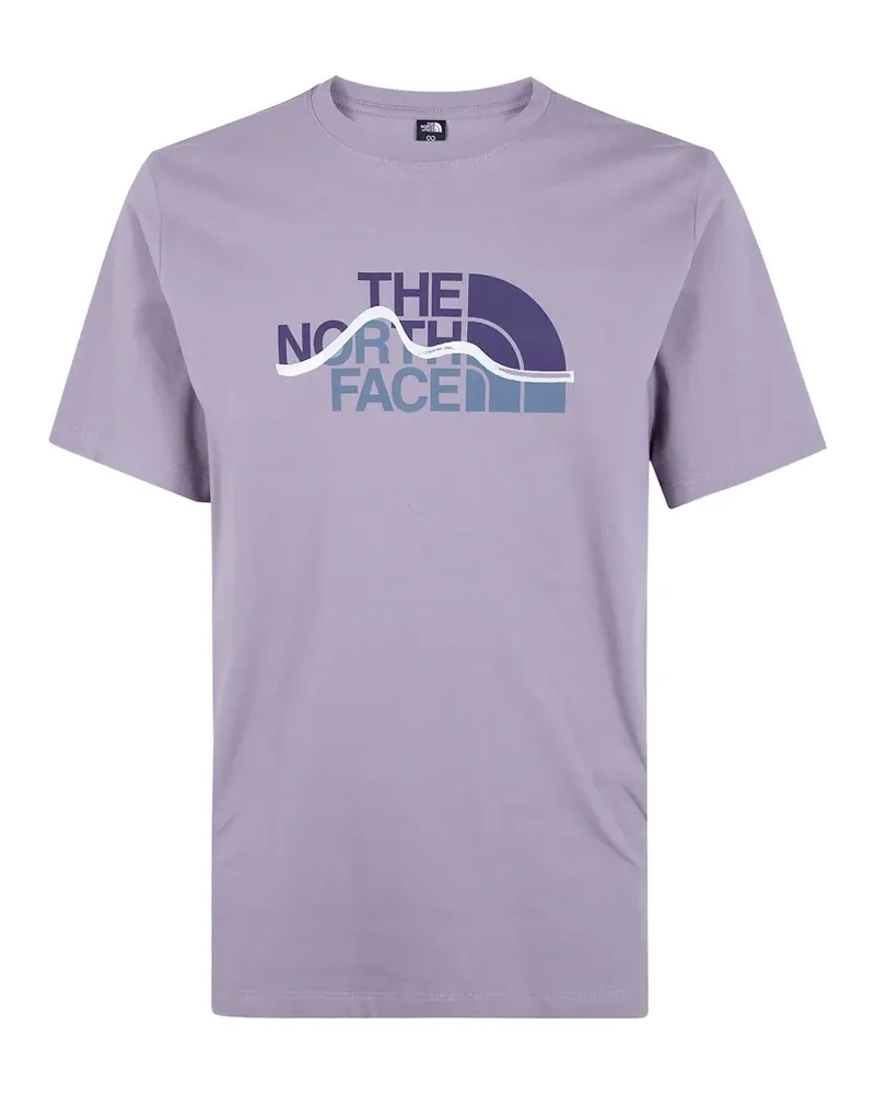 The North Face logo-print T-shirt - Violett Violett