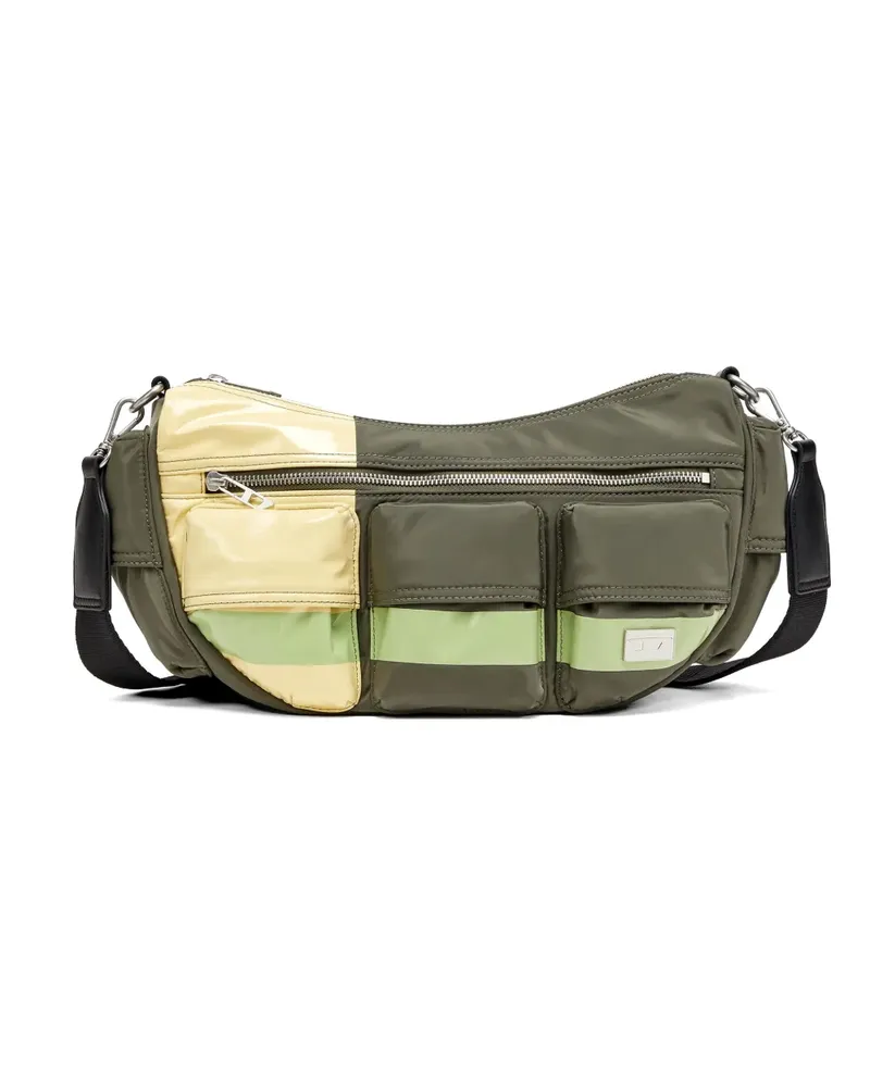 Diesel multi-pocket shoulder bag - Grün Grün