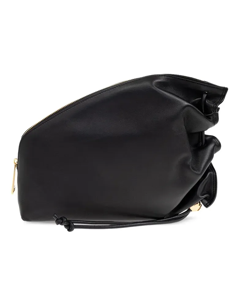 Furla Geraffte Daisy Clutch - Schwarz Schwarz