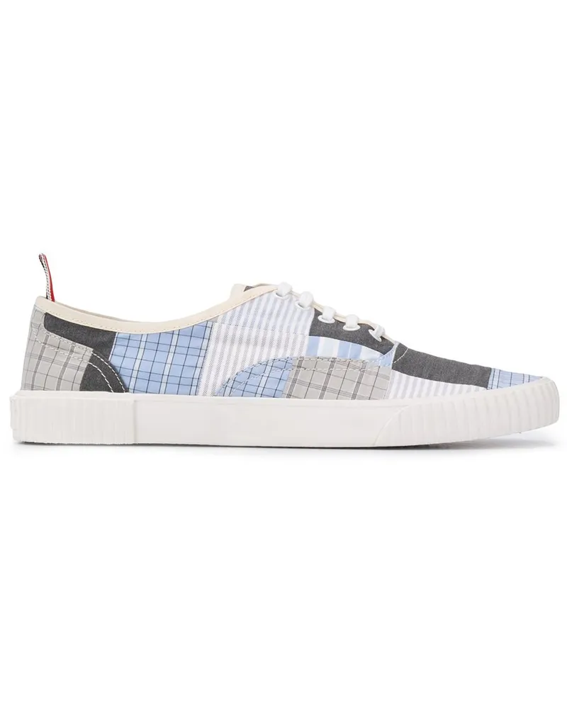 Thom Browne Sneakers mit Patchwork-Detail Blau