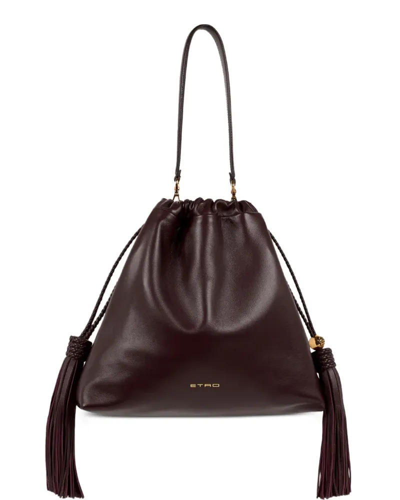 Etro Mittelgroße Kalispera Schultertasche - Braun Braun