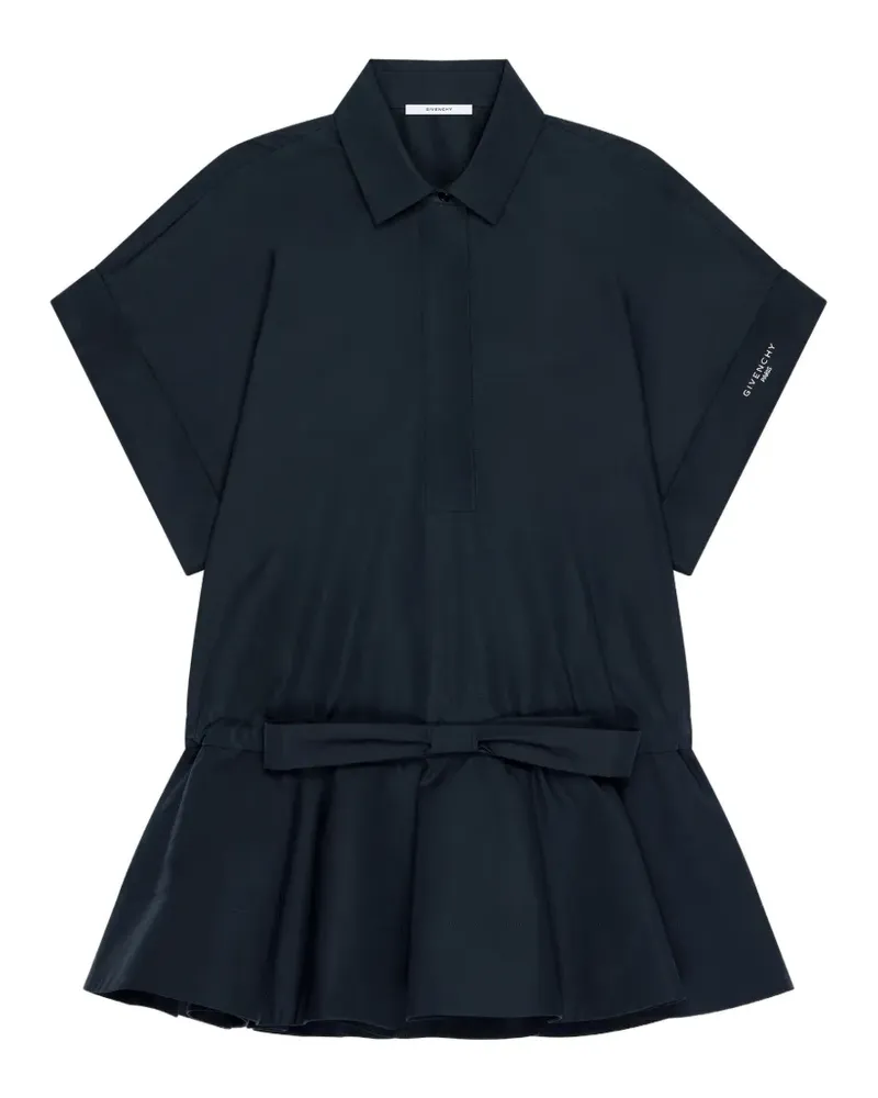 Givenchy Minikleid mit Schleife - Blau Blau