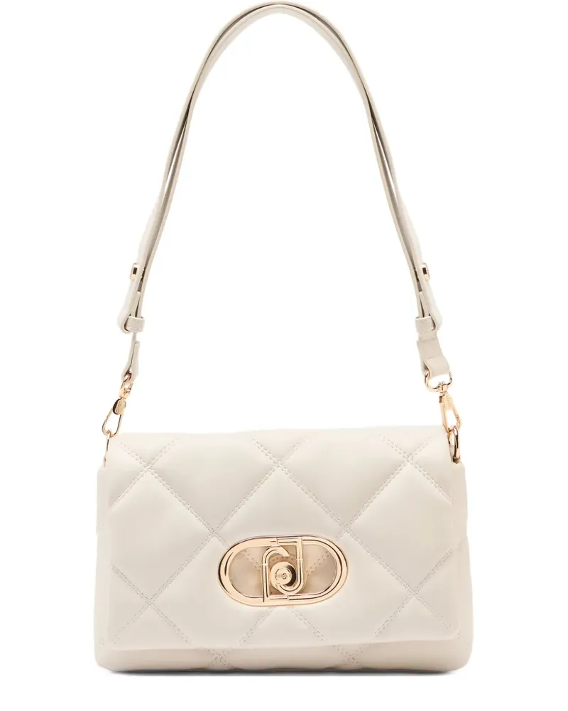 Liu Jo LaPuffy logo-plaque shoulder bag - Weiß Weiß