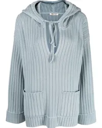 Ports 1961 Pullover mit Zopfmuster Blau