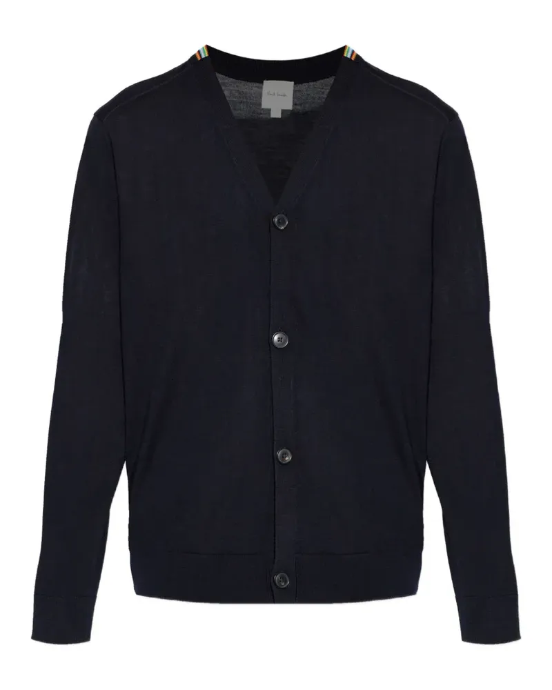 Paul Smith Cardigan mit V-Ausschnitt - Blau Blau