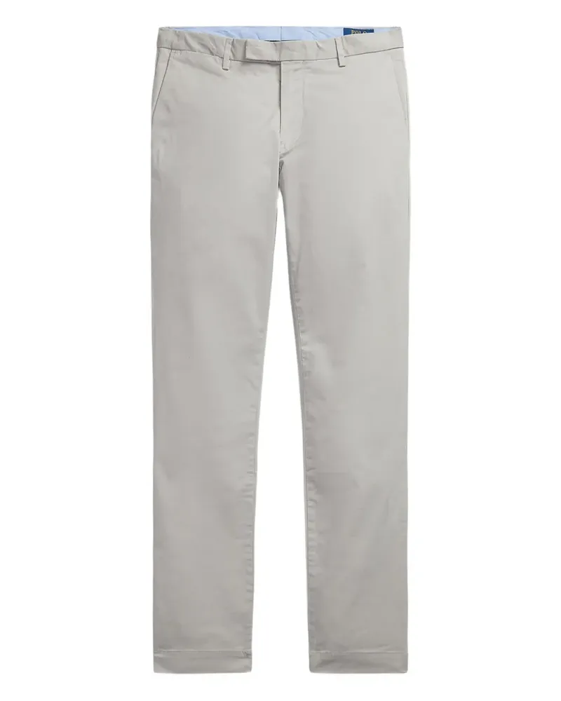 Ralph Lauren Twill-Hose mit geradem Bein - Grau Grau
