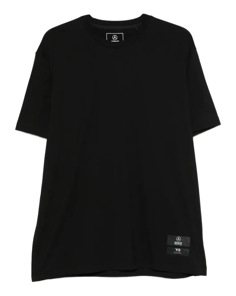 Y-3 x Mercedes-AMG Petronas F1 short-sleeve T-shirt - Schwarz Schwarz