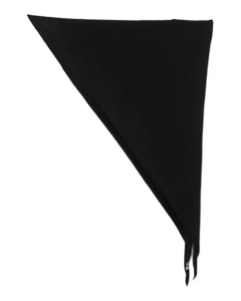 extreme cashmere Bandana knit scarf - Schwarz Schwarz