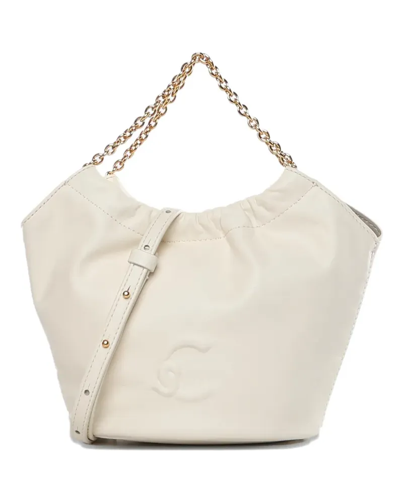 Coccinelle Smash chain-strap shoulder bag - Nude Nude