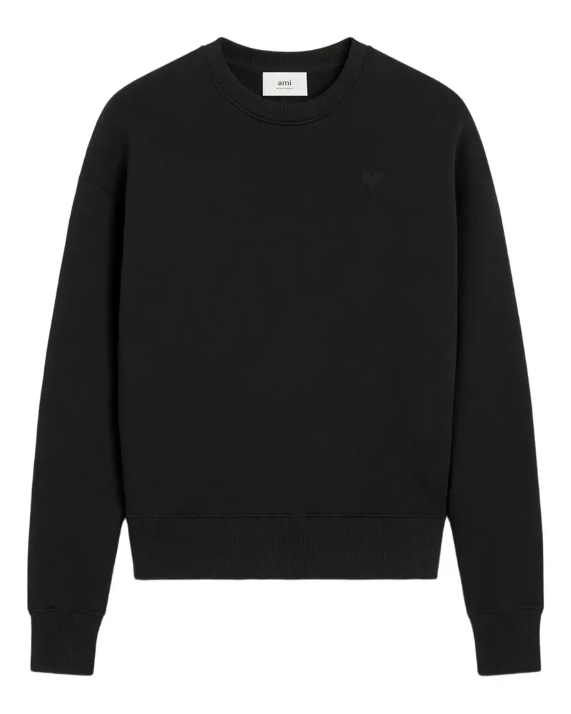 AMI Paris Ami de Coeur Sweatshirt - Schwarz Schwarz