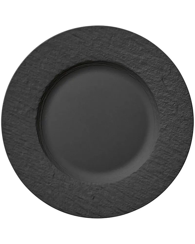 Villeroy & Boch Set aus sechs Manufacture Rock Tellern - Schwarz Schwarz