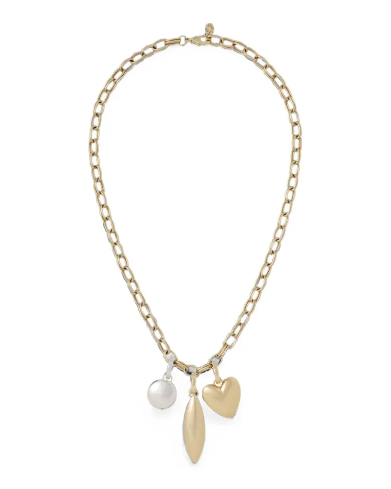Roxanne Assoulin token charm-detail necklace - Gold Gold