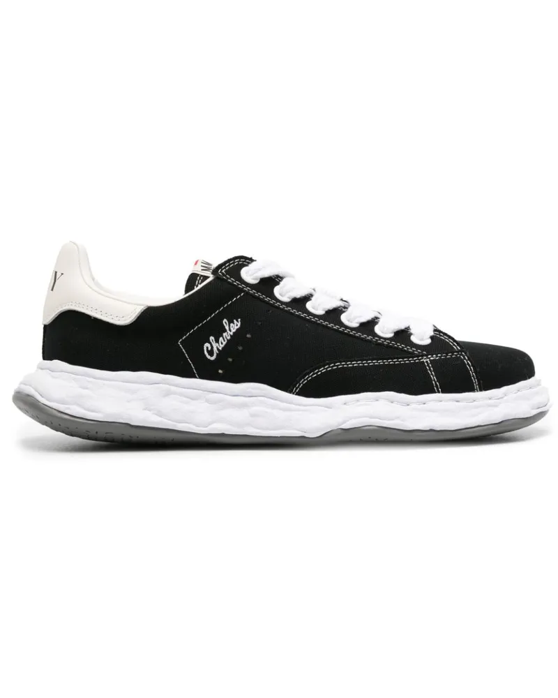 MIHARAYASUHIRO Charles Canvas-Sneakers - Schwarz Schwarz
