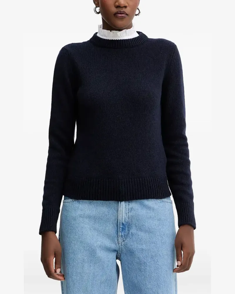 Luisa Spagnoli crew-neck sweater - Blau Blau