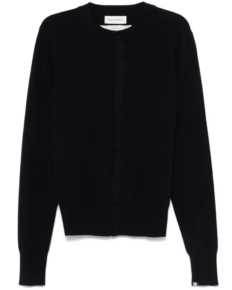 extreme cashmere Nº354 Be Cardigan - Blau Blau