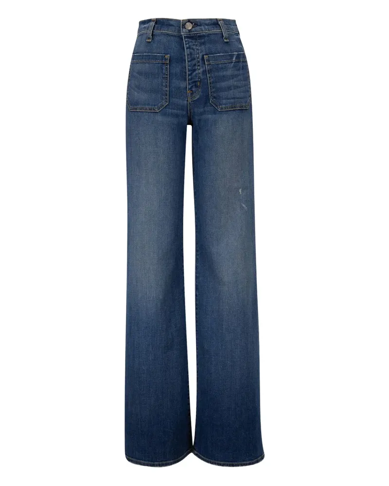 Nili Lotan Jeans mit weitem Bein - Blau Blau