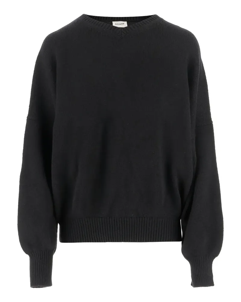KHAITE Kaschmirpullover mit Rundhalsausschnitt - Schwarz Schwarz