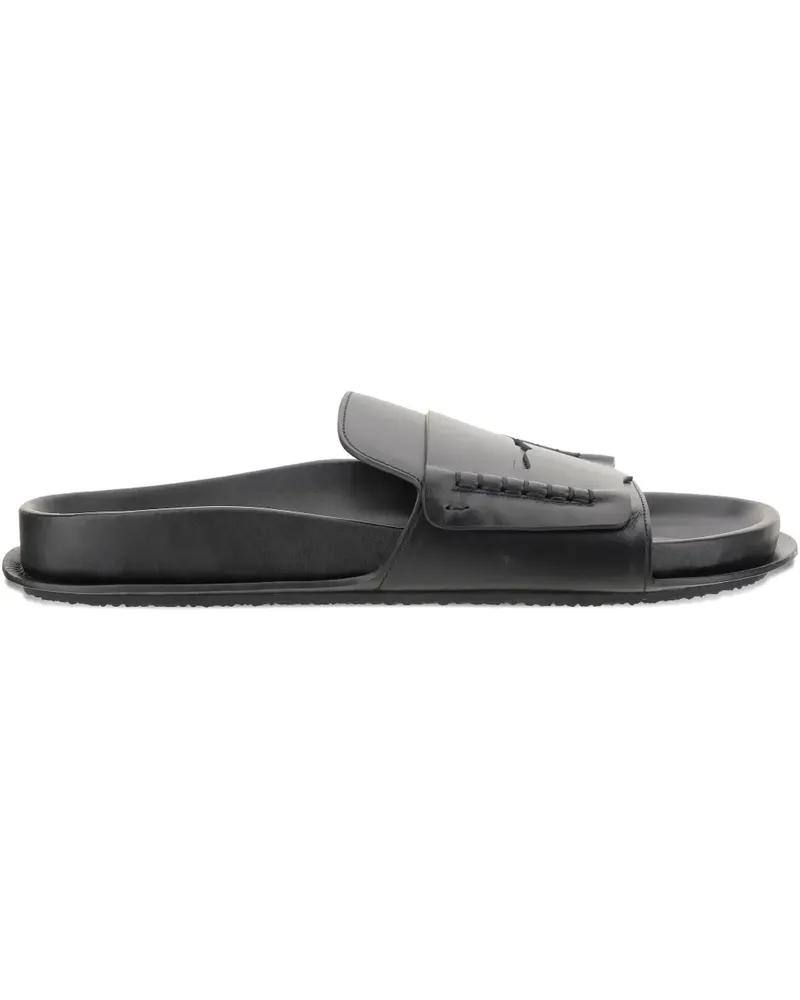 Jacquemus Sandalen aus Leder - Schwarz Schwarz