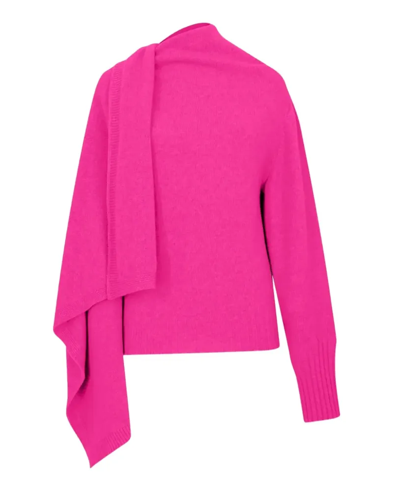 ATTICO Pullover mit Schaldetail - Rosa Rosa