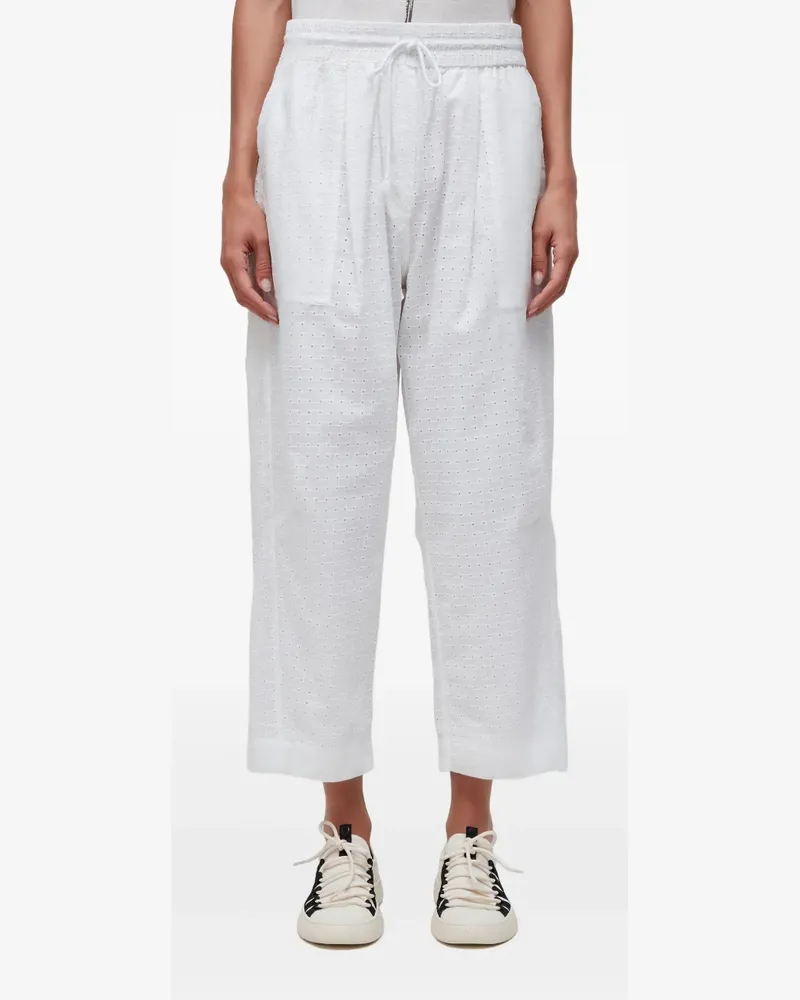 Osklen Laise Hose mit Kordelzug - Weiß Weiß