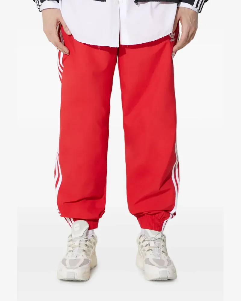 adidas Jogginghose mit Streifen - Rot Rot