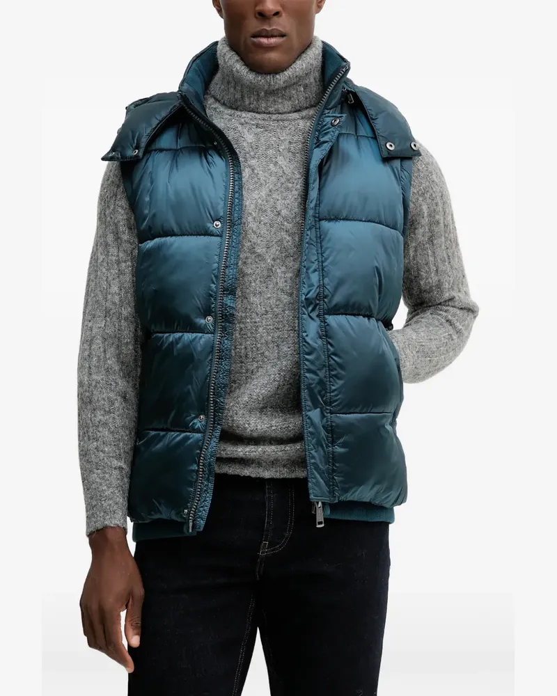 Guess Gefütterte Kapuzenjacke - Blau Blau