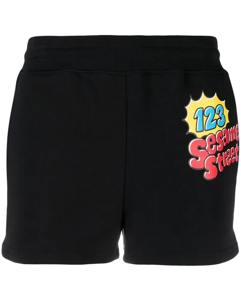Moschino Sesame Street© Shorts - Schwarz Schwarz