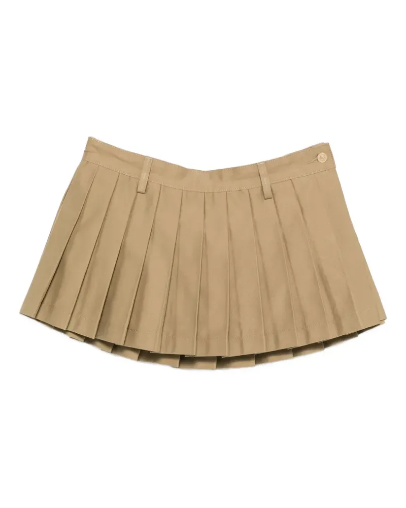 7 for all mankind twill miniskirt - Nude Nude