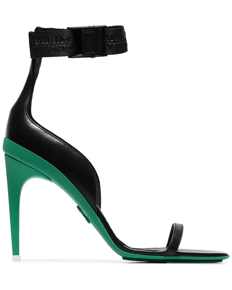 OFF-WHITE Industrial 100' Sandalen - Schwarz Schwarz