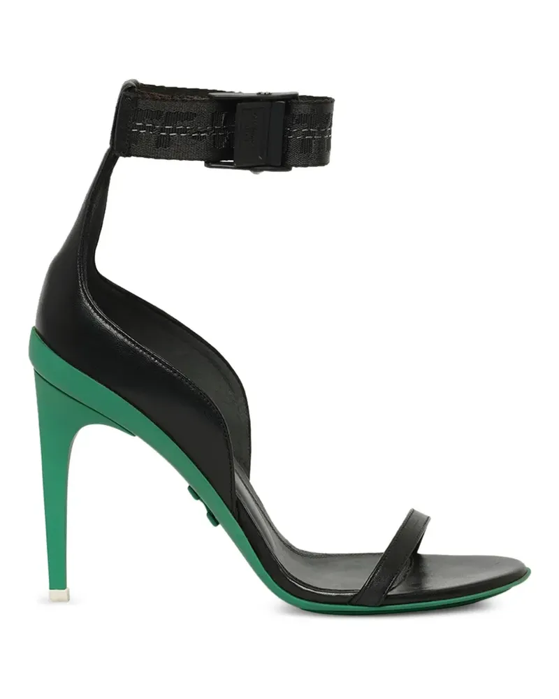 OFF-WHITE Industrial 100' Sandalen - Schwarz Schwarz
