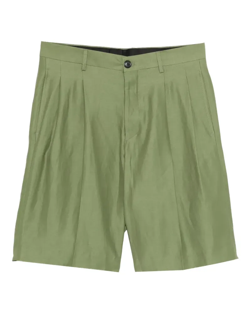 Laneus pleated shorts - Grün Grün
