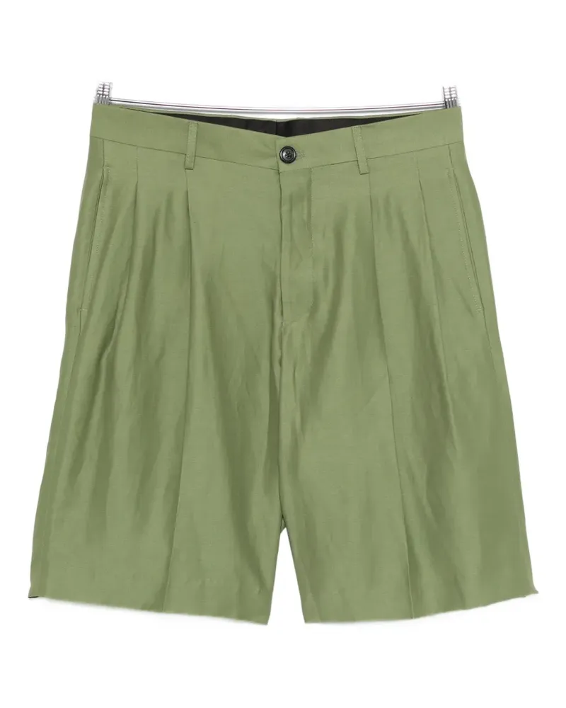 Laneus pleated shorts - Grün Grün