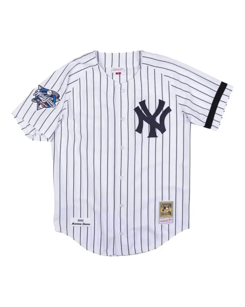 Mitchell & Ness NY Yankees 2000 WS Mariano Rivera Trikot - Weiß Weiß