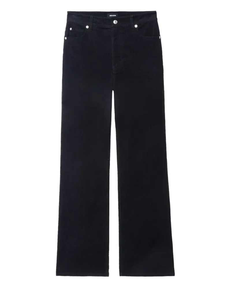 Zadig & Voltaire Klassische Cordhose - Schwarz Schwarz