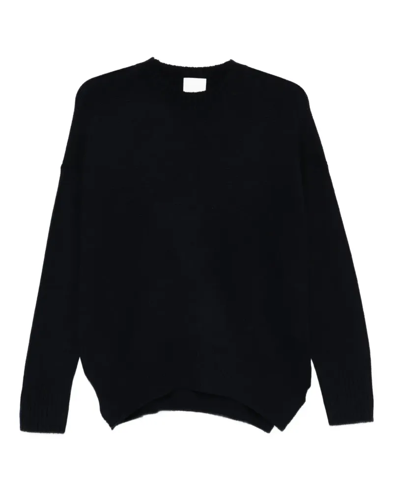 ALLUDE crew neck pullover - Schwarz Schwarz