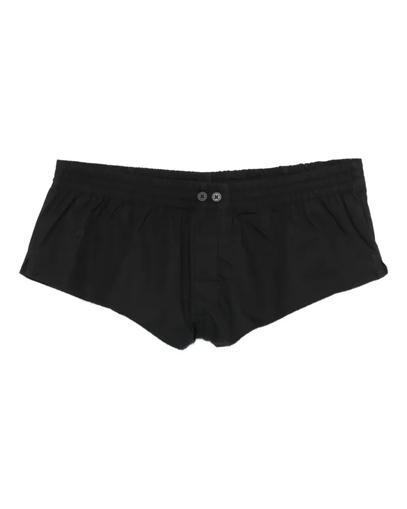 Entire Studios elasticated-waistband shorts - Schwarz Schwarz